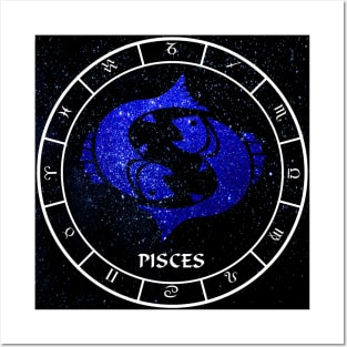 Pisces - Zodiac Sign Posters and Art